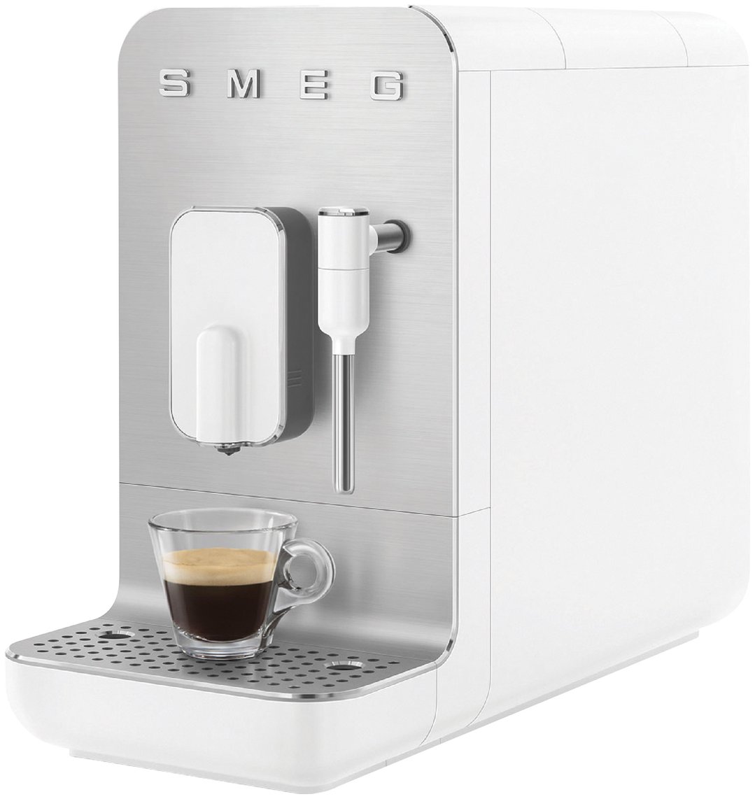 Smeg Bean to Cup Coffee Machine - White Matte BCC12WHMAU