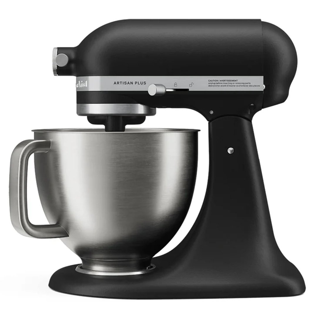 Kitchenaid KSM50 Artisan Plus Tilt-Head Stand Mixer - Matte Black 5KSM50PKVABM