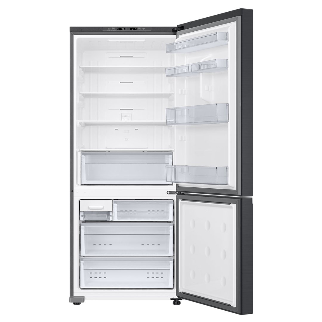 Samsung 427L Smart Bottom Mount Refrigerator with Twist Ice Maker - Matte Black SRL4200B