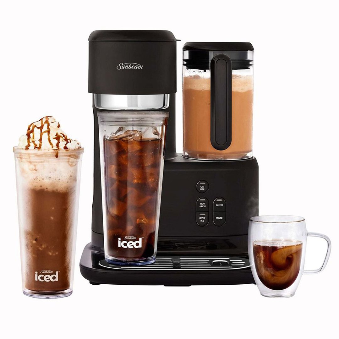 Sunbeam Frappe Iced + Hot Coffee Machine. SDP2000BK