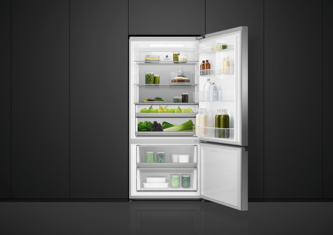 Fisher & Paykel 515L Bottom Mount Fridge Stainless Steel RF505BRNQX1
