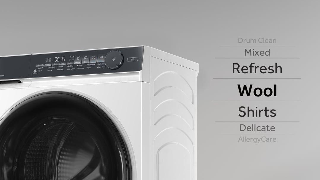 Haier 9.5kg 500 Series Front Load Washing Machine - White HWFS95NW1