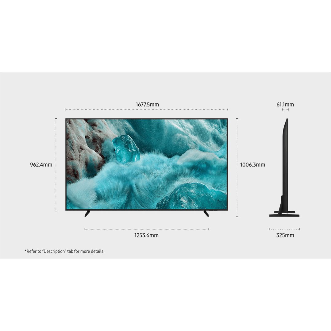 Samsung 75" Q7F QLED 4K Smart TV 2025 QA75Q7FAAWXXY