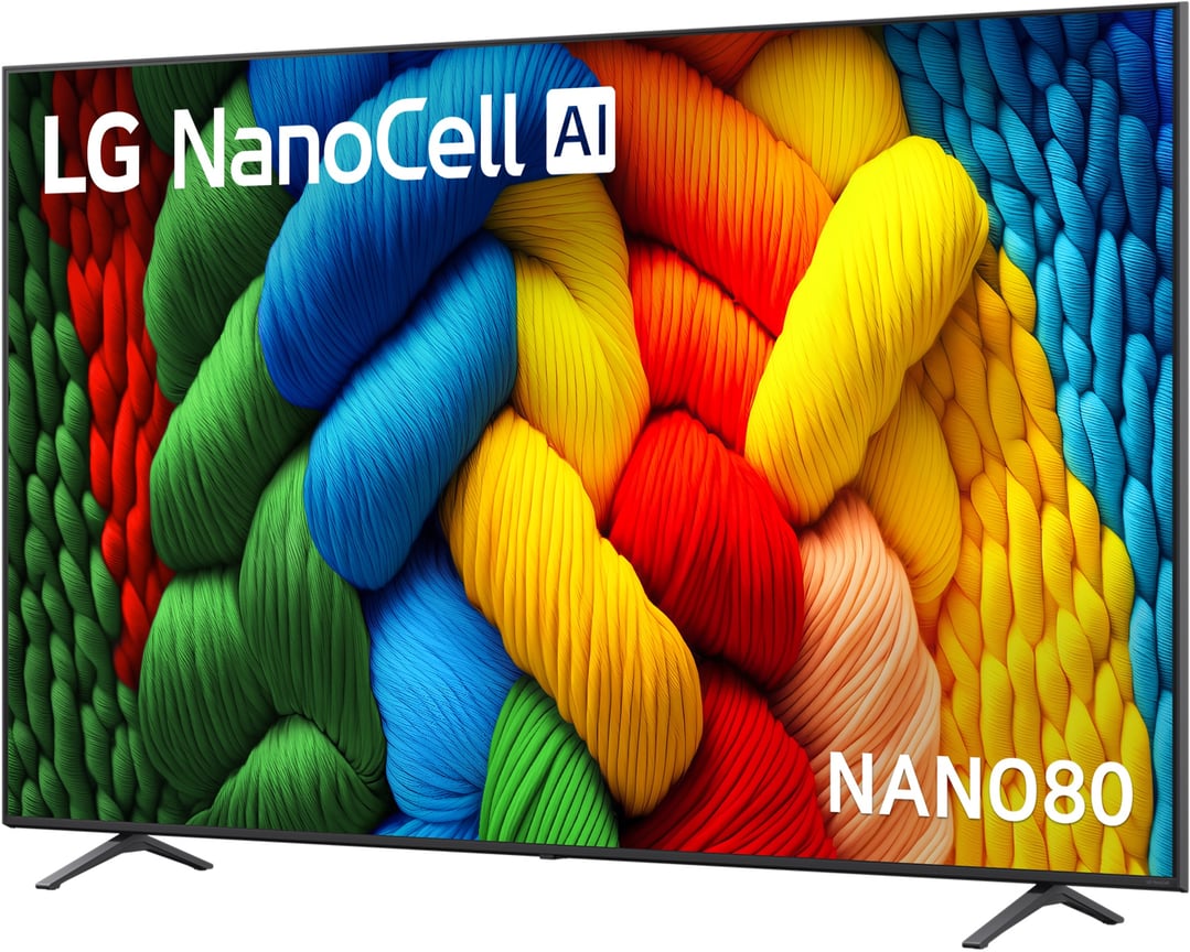 LG 86" NANO80A AI LED UHD 4K Smart TV 2025 86NANO80ASA