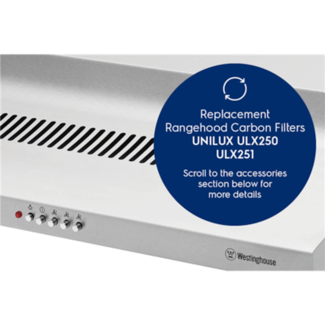 Westinghouse 60cm Fixed Rangehood WRF610SA