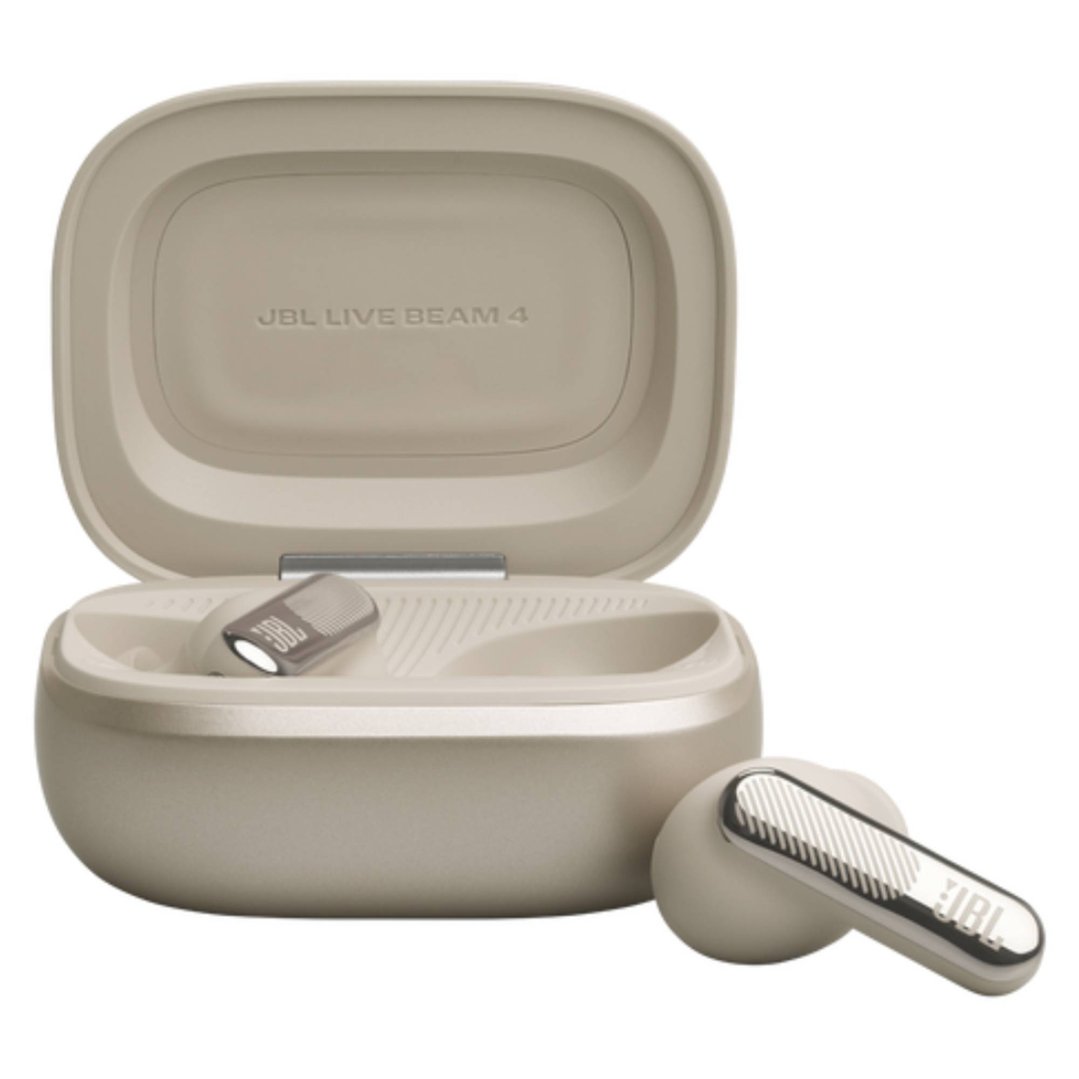 JBL Live Beam 4 True Wireless Noise Cancelling Earbuds - Champagne JBLLIVEBEAM4CPG