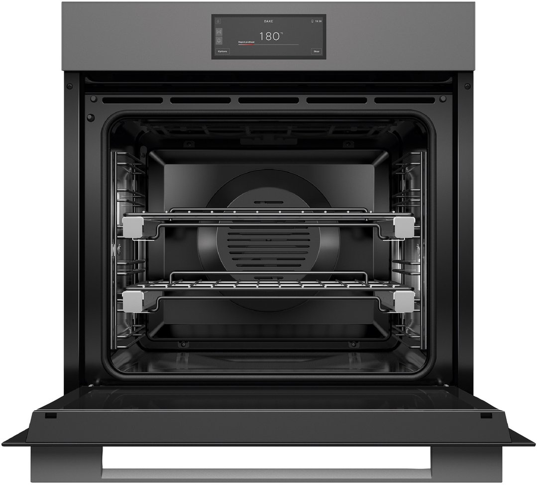 Fisher & Paykel 60cm Minimal Pyrolytic Oven, Grey OB60SAMPUG5