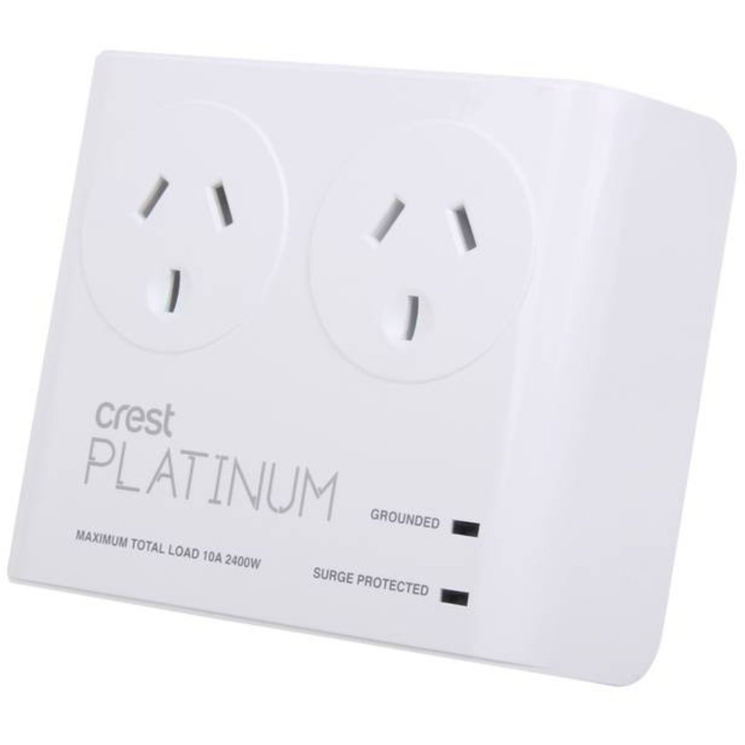 Crest 2 Socket Device Protector PWU02905