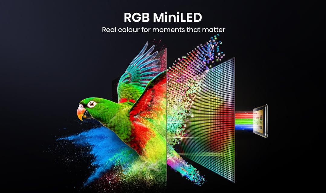 Hisense 85" RGB MiniLED UR9S 180Hz 4K Smart AI TV (2026) 85UR9SAU