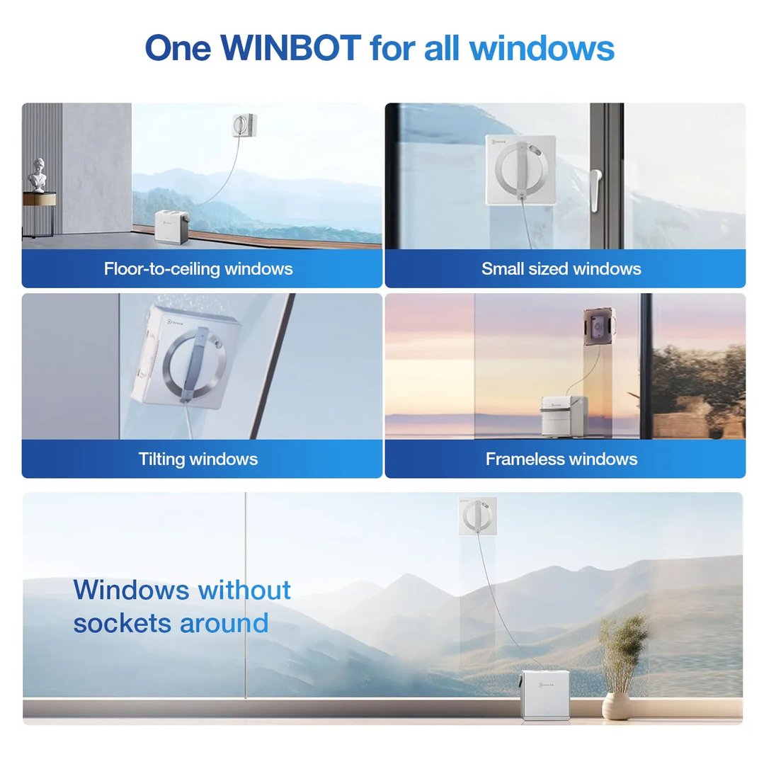 Ecovacs WINBOT W2 PRO OMNI Window Cleaning Robot WG851-11