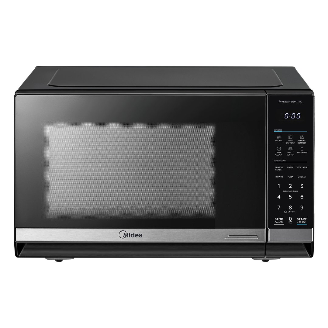 Midea 34L 1200W Smart Inverter Microwave Black MMW12VT34B