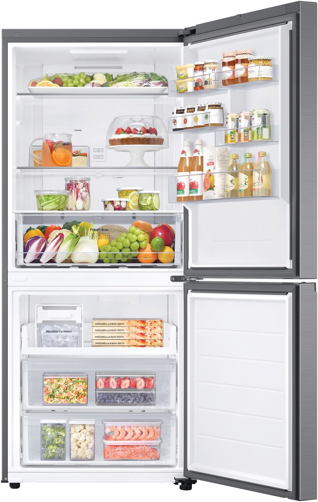 Samsung 458L Smart Bottom Mount Refrigerator - Silver SRL4600S