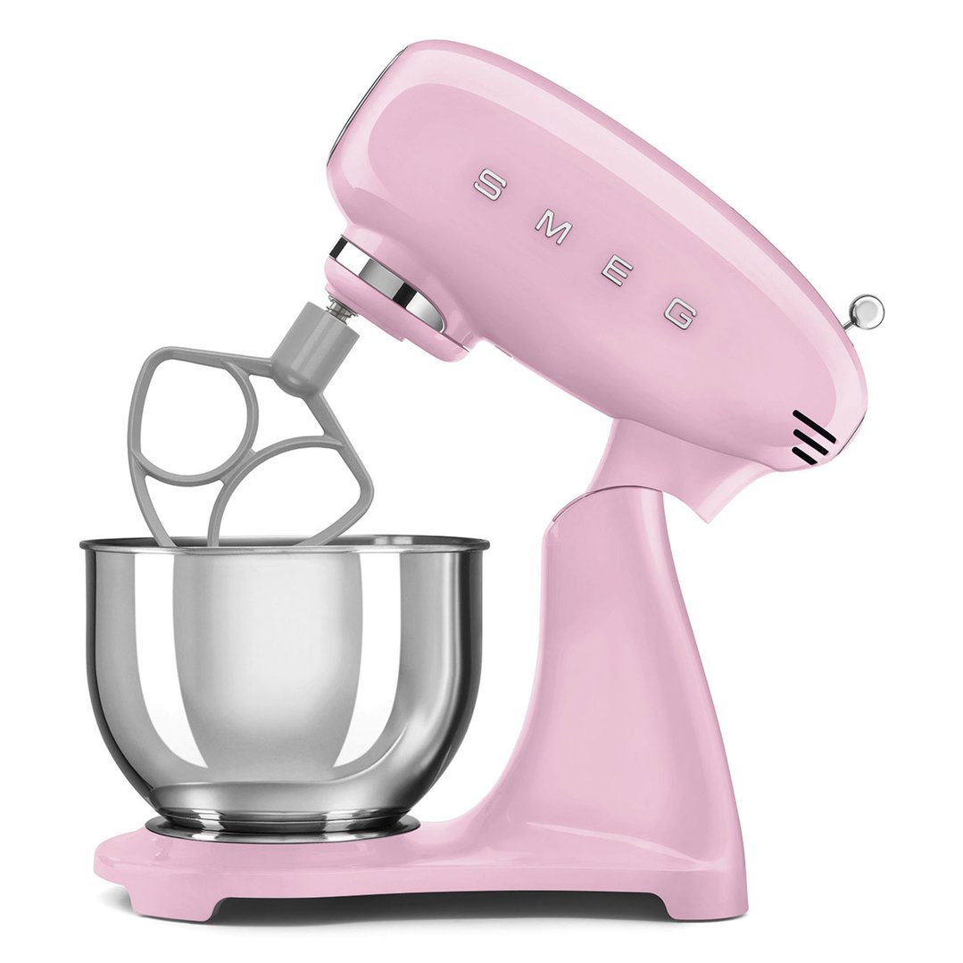 Smeg 50's Style Retro Stand Mixer - Pink SMF05PKAU