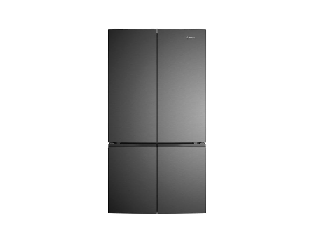 Westinghouse 547L Quad-Door Fridge - Matte Black WQE5400BD