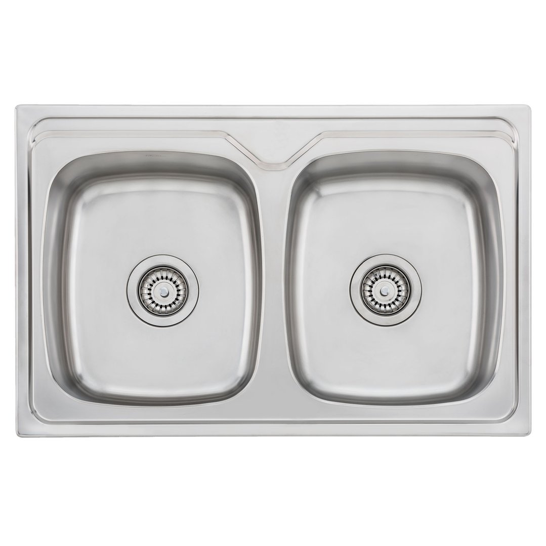 Oliveri Double Bowl Sink EE23TU