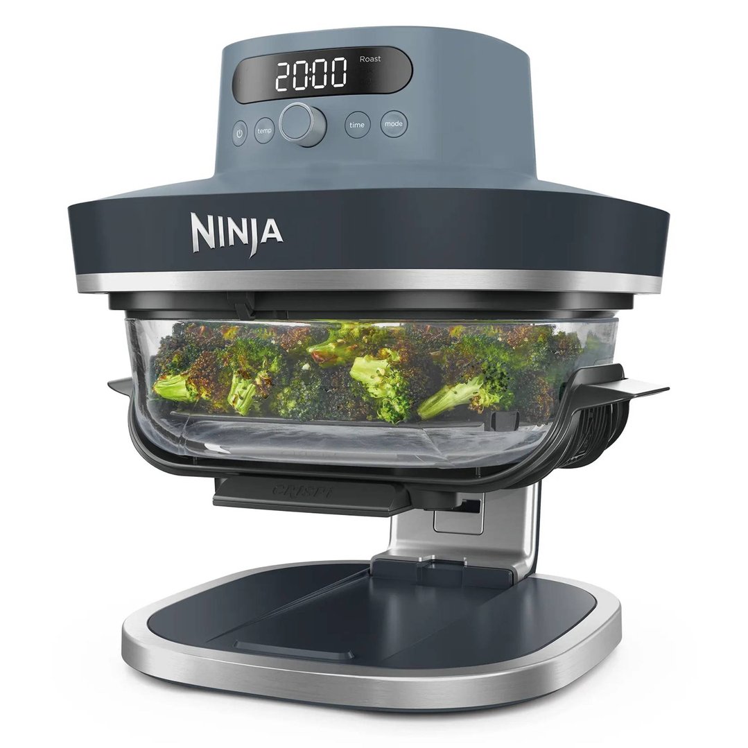 Ninja Crispi Pro 6-in-1 Glass Air Fryer - Cyberspace AS101BL