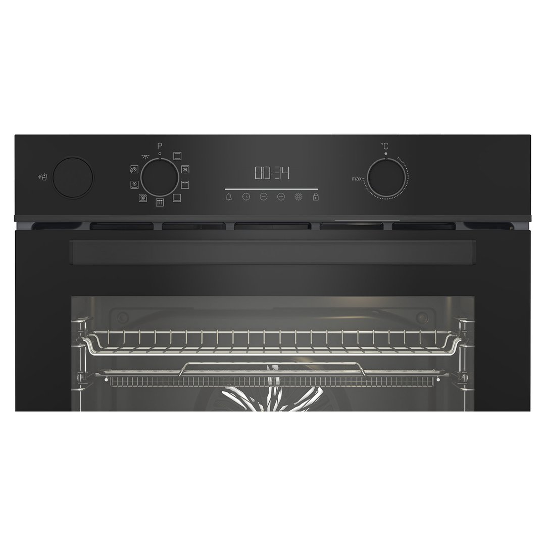 Beko 60cm SteamAssist & Pyrolytic Cleaning Built-In Oven BBO6851PSDX