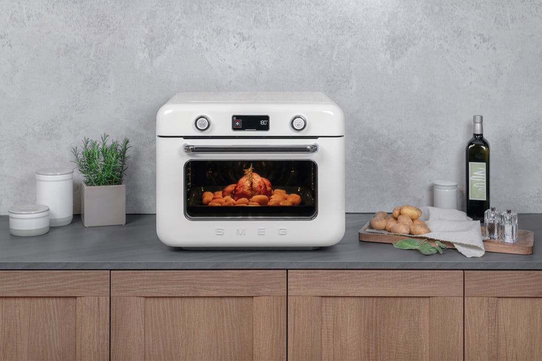 Smeg Benchtop Combi-Steam Oven - White COF01WHAU