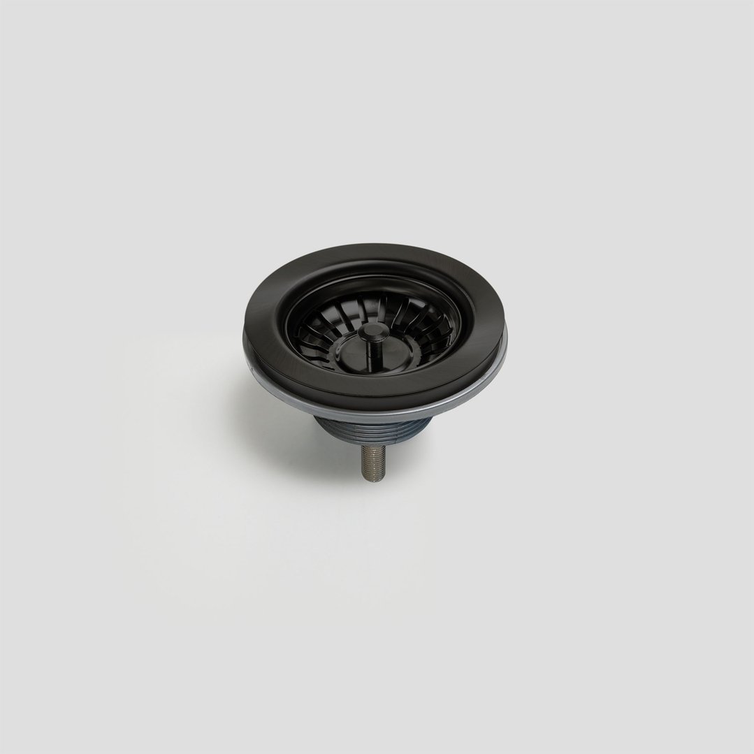 Oliveri Basket Waste With Extended Screw Length Black AC14-BK-EXT