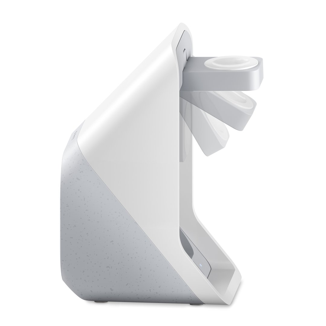 Journey NOVA 3-in-1 Fast Wireless Charging Station - Sparkle Grey JNQ31LG
