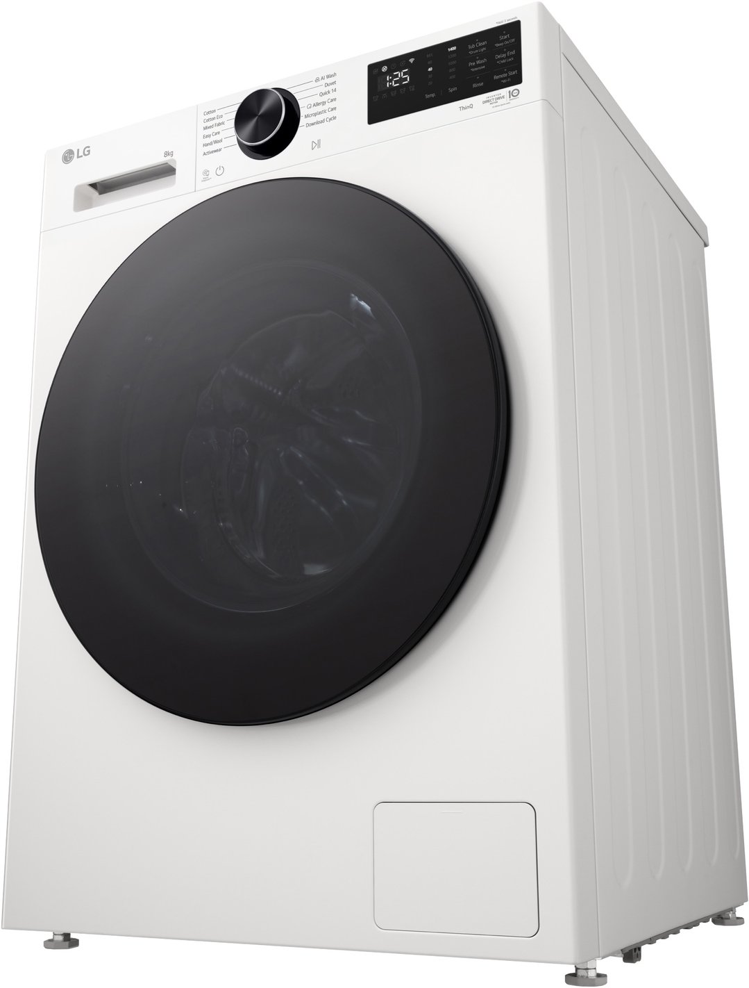 LG 8KG Series 3 AI Steam Front Load Washer White WX3-1408W