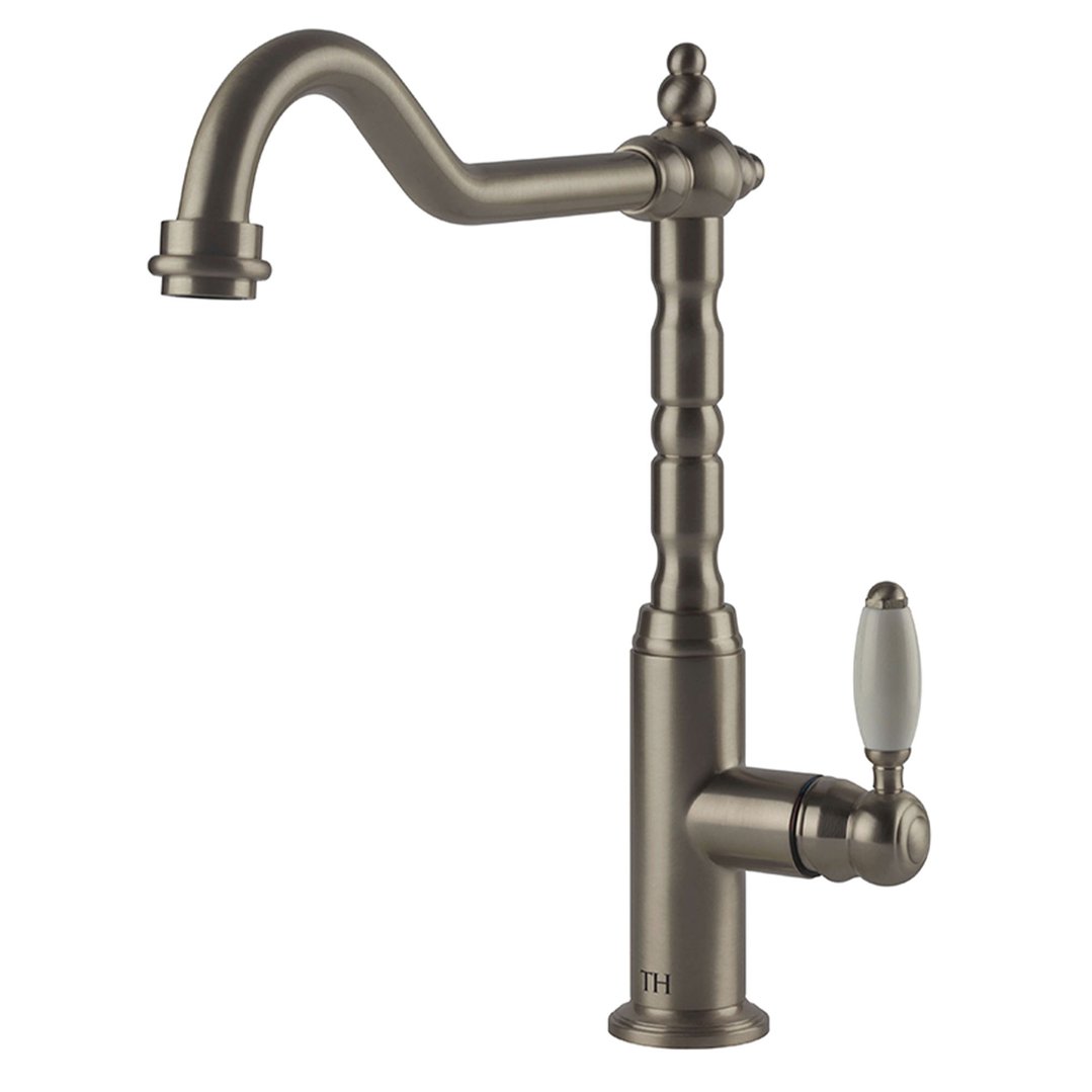 Turner Hastings Providence Single Mixer Tap - Brushed Nickel PR405SM-BN