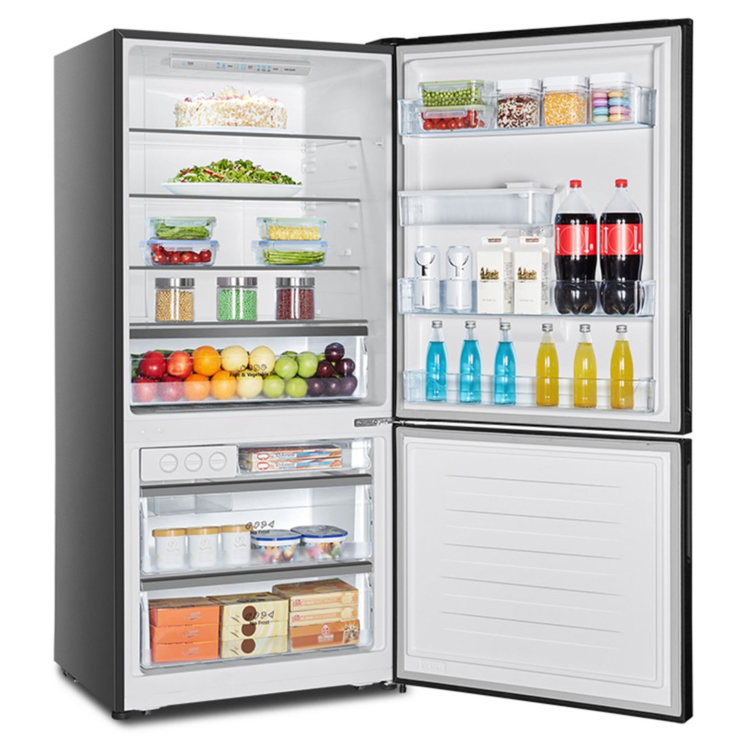 Hisense 482L Bottom Mount PureFlat Black Steel HRBM482BW Buy Online