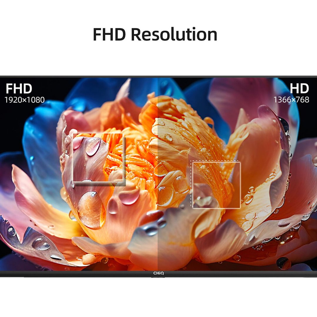 Chiq 40" LED FHD Frameless Google TV L40G7PG