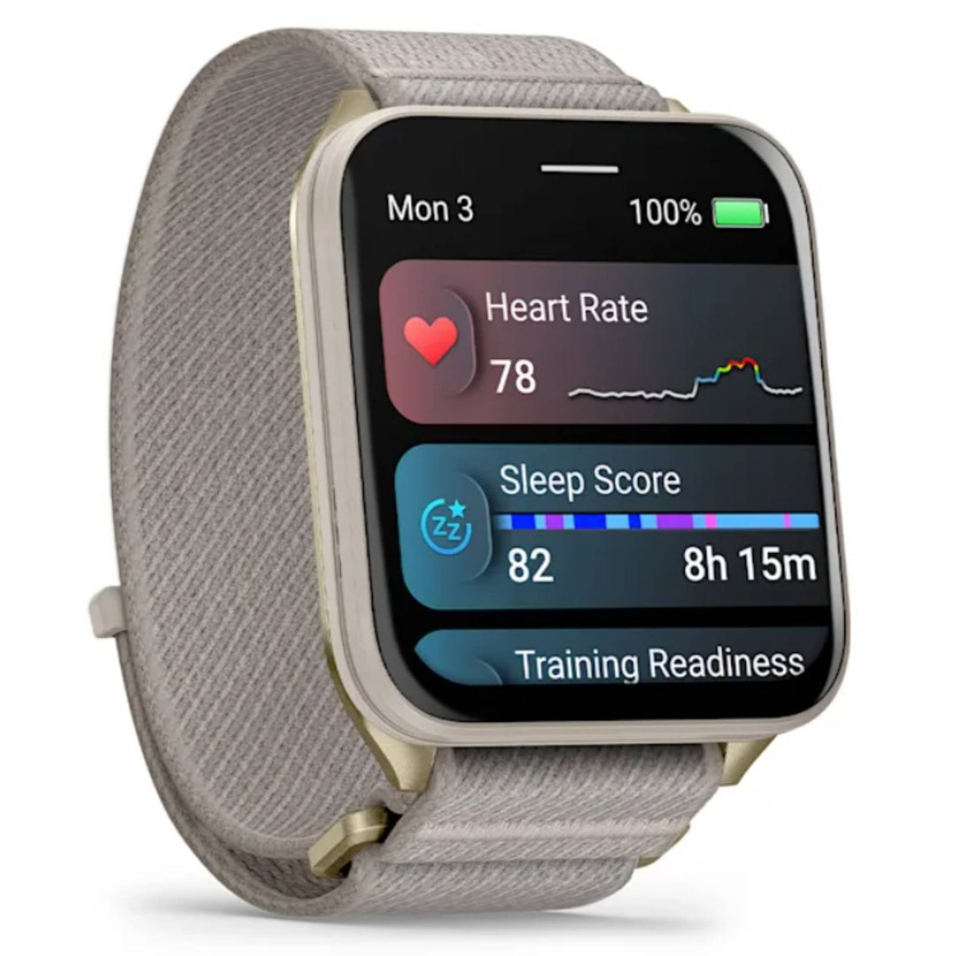 Garmin Venu® X1 Soft Gold with Titanium Caseback 010-02980-15