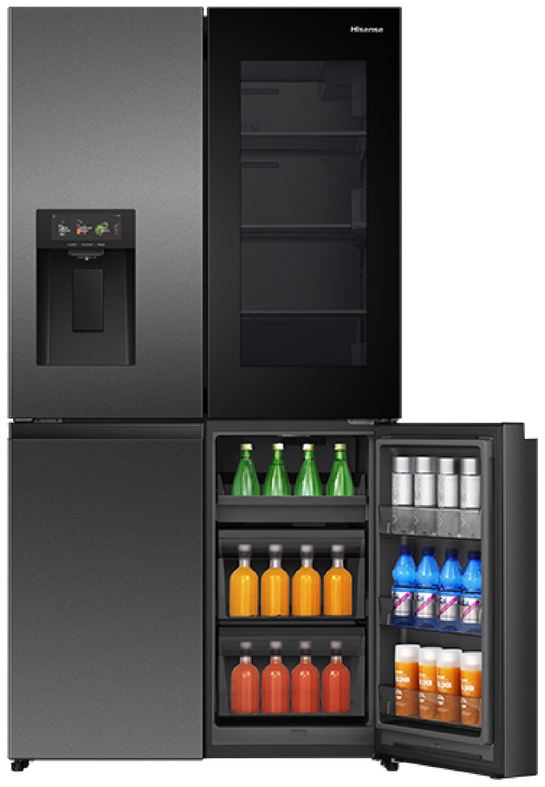 Hisense PureView 615L French Door Fridge HRCD615TBWV