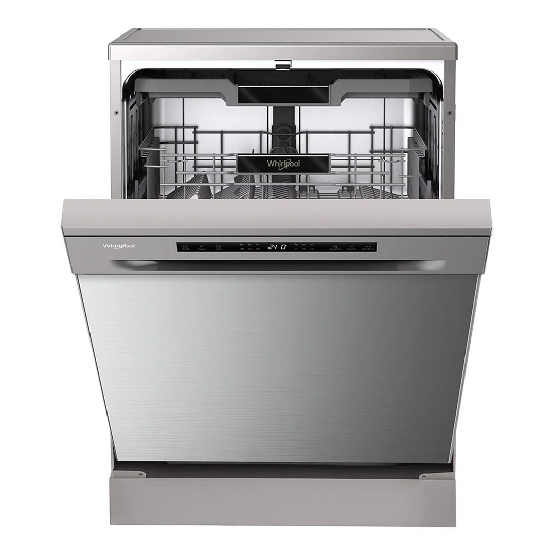 Whirlpool 14 Place Setting Freestanding Dishwasher - Stainless Steel WDFS3R4OIXAU