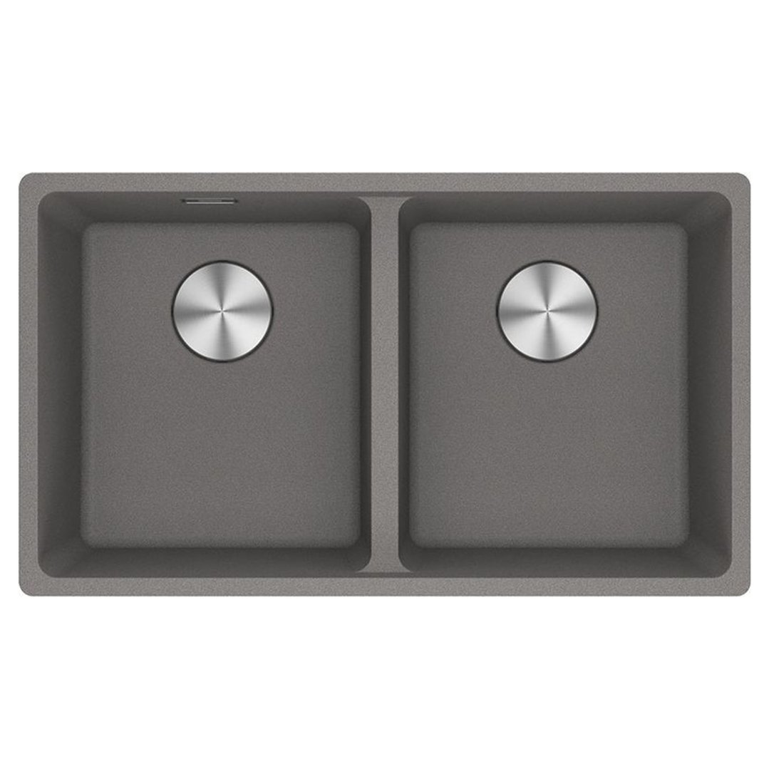 Franke Maris Double Bowl Sink 350/350mm Stone Grey MRG620/35-35FPCSG