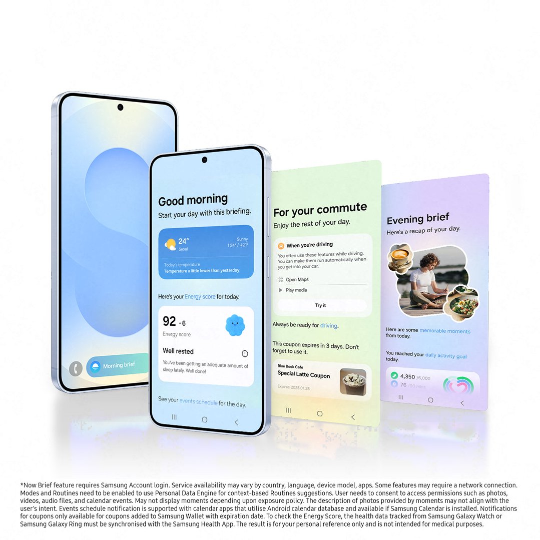 Samsung Galaxy S25 256GB Silver SM-S931BZSEATS