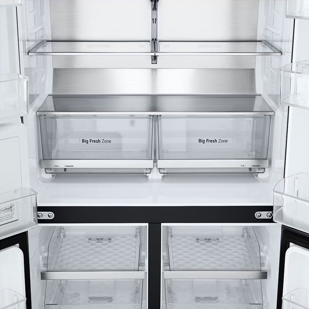 LG 637L French Door Fridge in Matte Black Finish GF-L700MBL