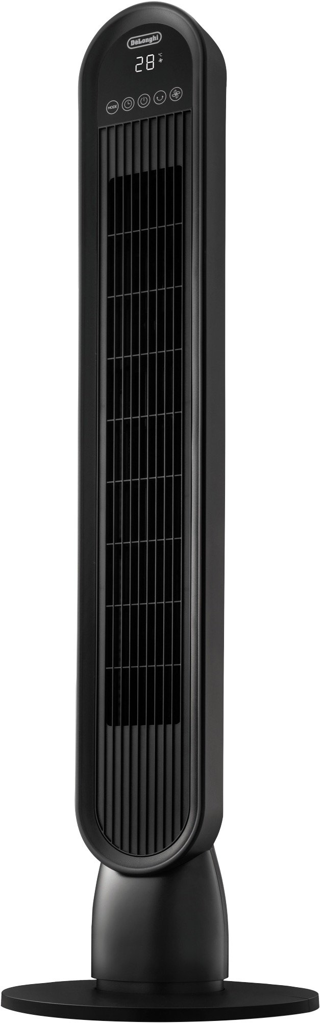 Delonghi Oscillating Tower Fan Black DETF100BK