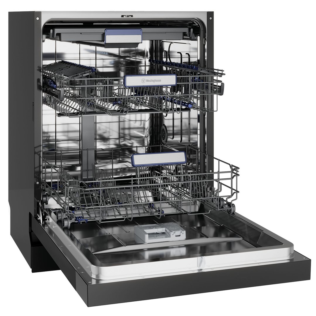 Westinghouse 60cm Dark Stainless Steel Underbench Dishwasher WSU6608KXC
