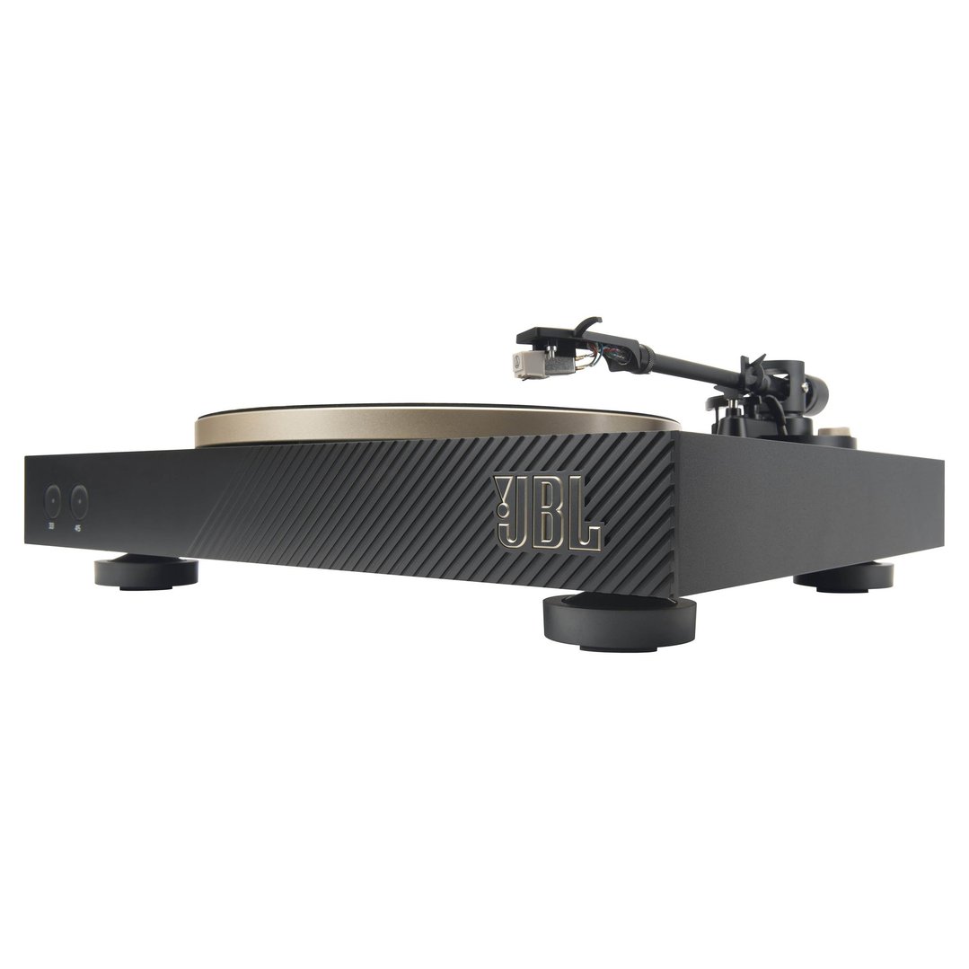 JBL Spinner Bluetooth Turntable - Black Gold. JBLSPINNERBTGLDAS