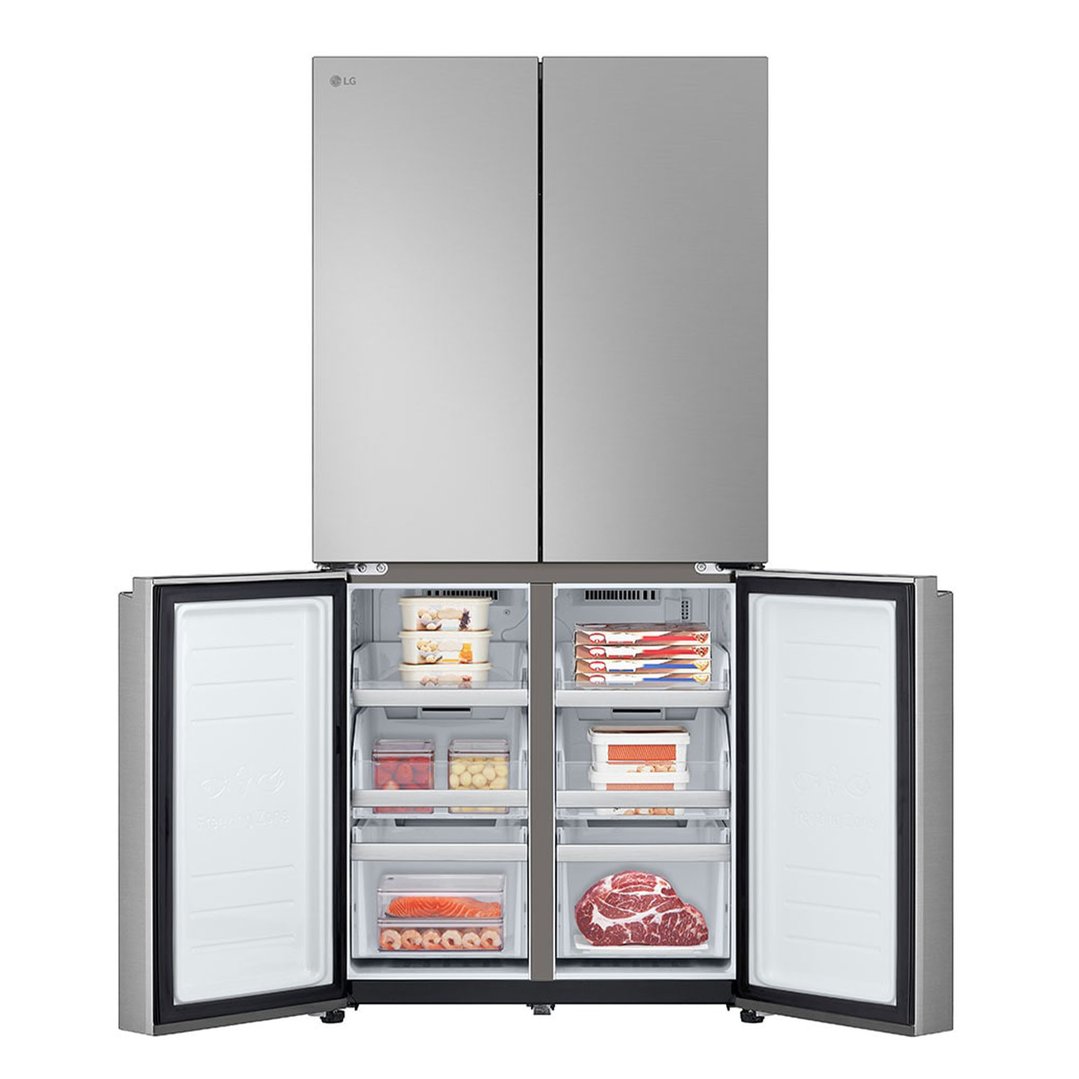 LG 530L Slim French Door Fridge Stainless Finish GF-B505PL