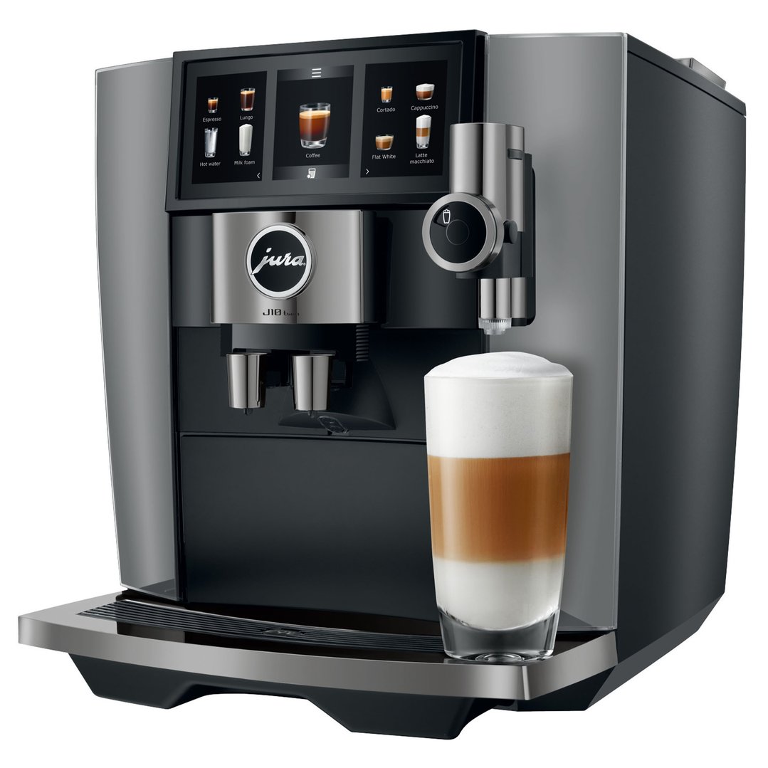 Jura J10 Automatic Coffee Machine - Piano Black 15664