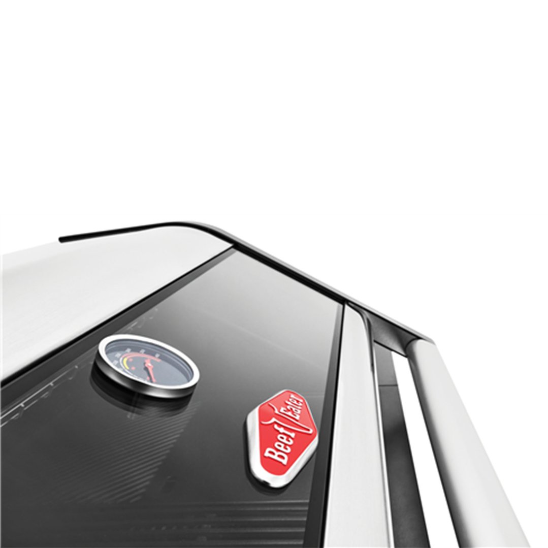 Beefeater 1600 Series 4 Burner BBQ, Side Burner & Trolley, Stainless Steel BMG1641SA