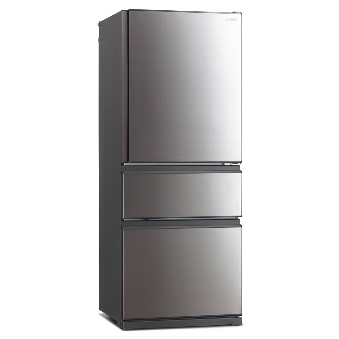 Mitsubishi Electric 450L CX Steel Series Bottom Mount Fridge - Silver MR-CX450ER-SS-A