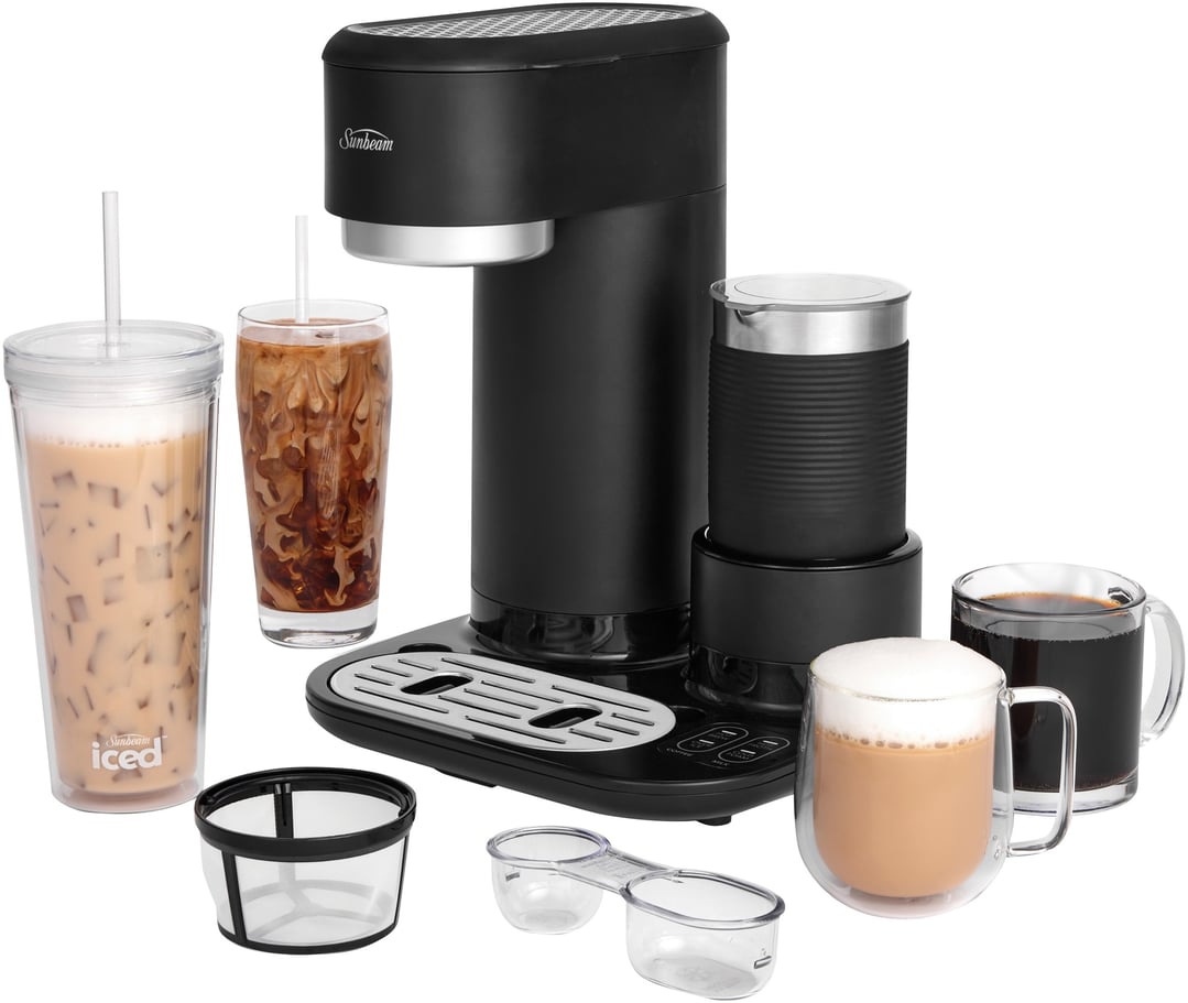 Sunbeam Iced + Hot Coffee Machine SDP1500BK