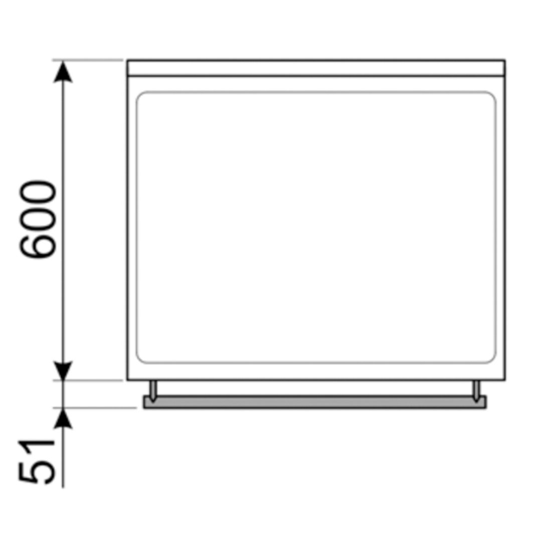 Smeg 70cm Freestanding Cooker. CS7GMXA