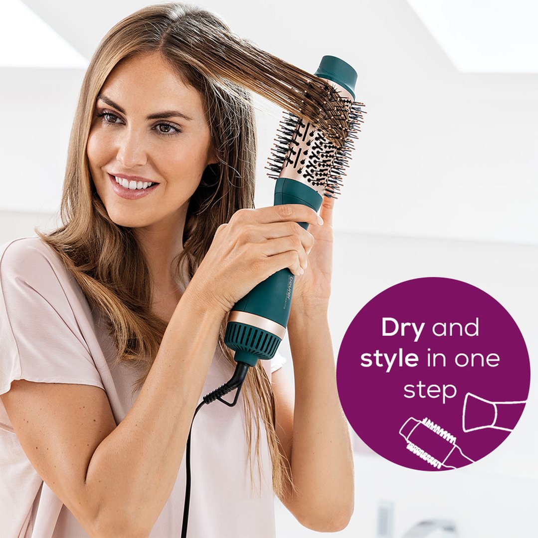 Beurer 2-in-1 Volumising Hair Dryer Brush HC45OCEAN