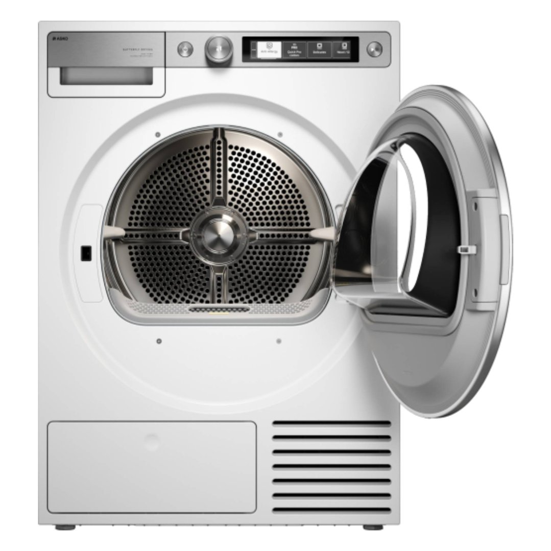 ASKO Style+ 9kg Heat Pump Dryer White T709HUW