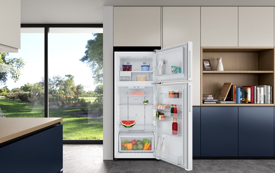 Westinghouse 431L Top Mount Fridge Right Hinged - White WTM4302WD-R
