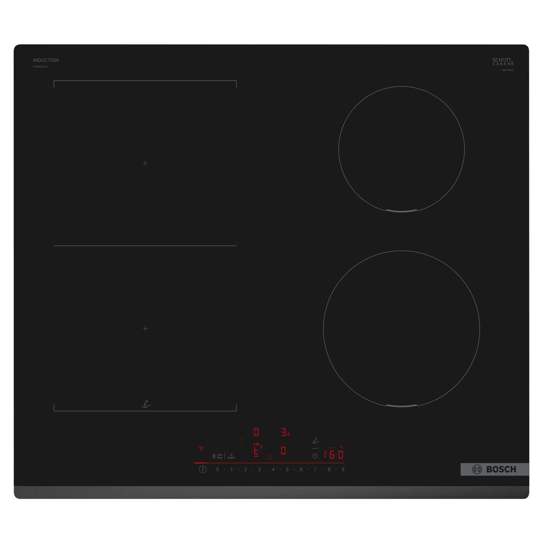 Bosch Series 6 Induction Cooktop 60cm Black PVS631HC1E Buy Online