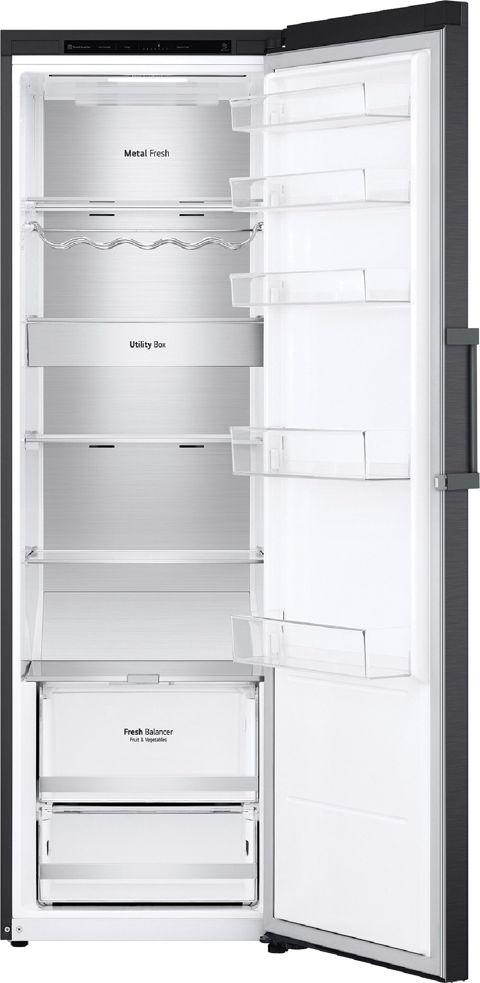 LG 386L Single door fridge in Matte Black GP-R386MBL