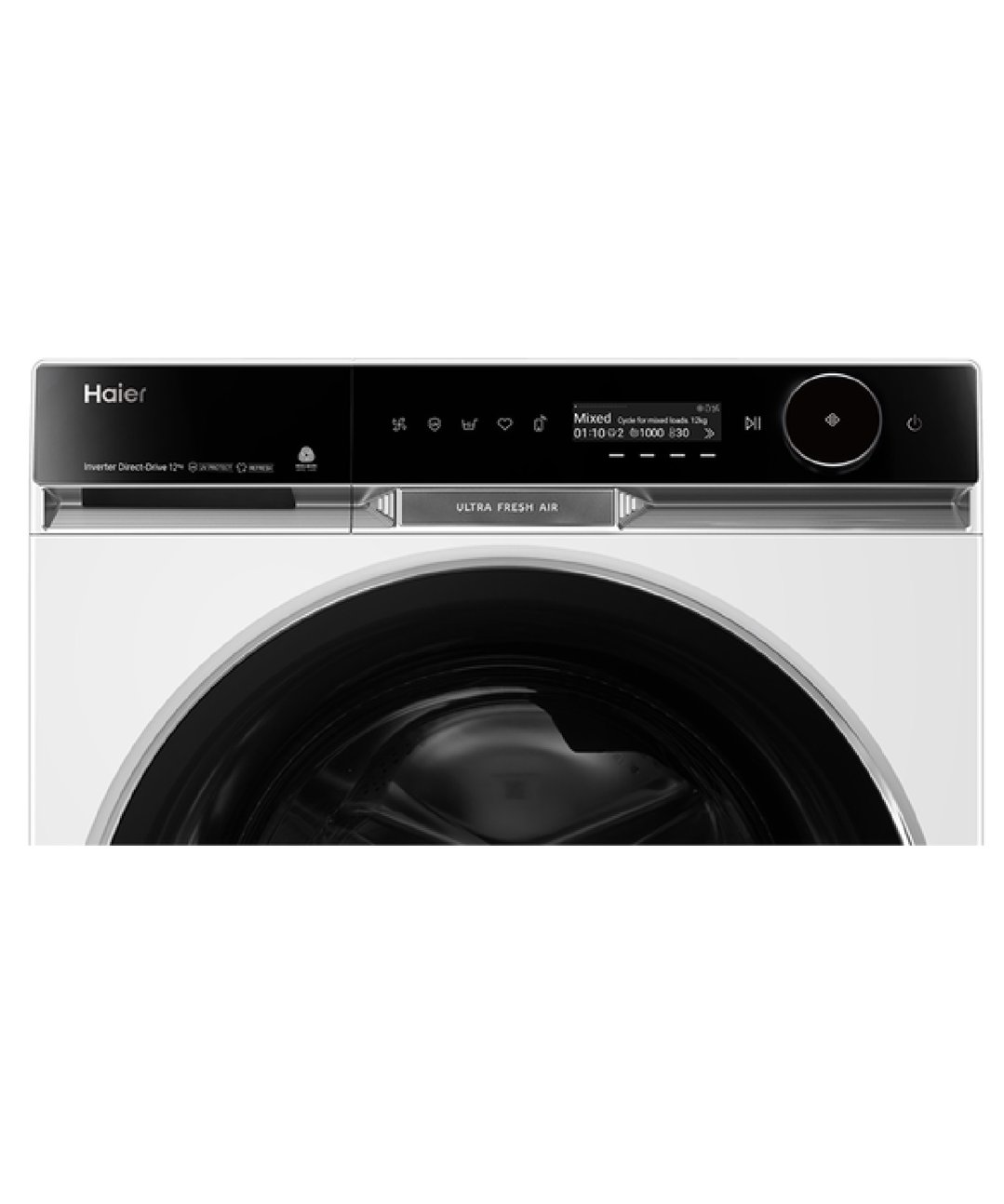 Haier 12kg 600 Series Front Loader Washing Machine White HWF12PXW2