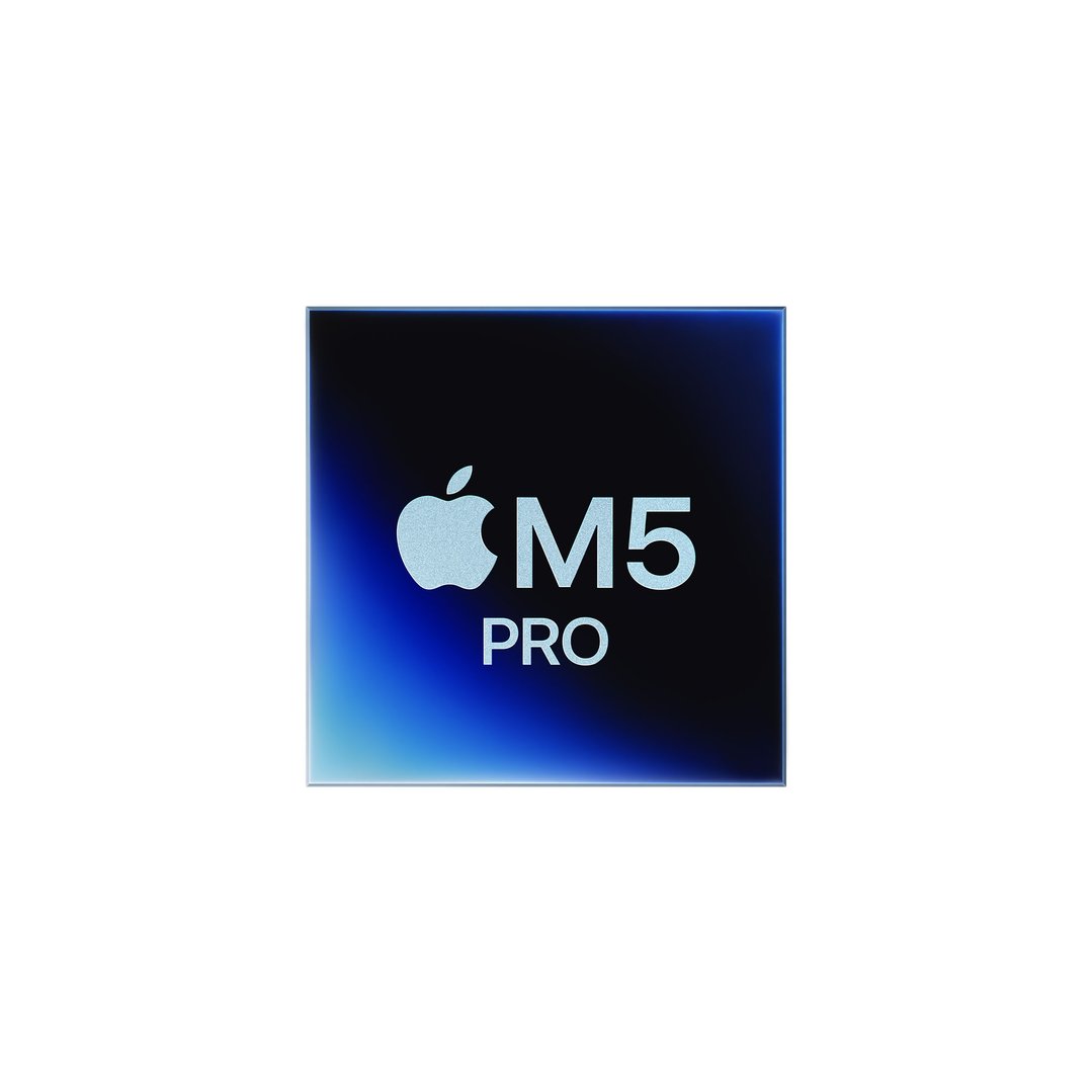 Apple 16" MacBook Pro M5 Pro chip with 18‑core CPU and 20‑core GPU, 24GB, 1TB SSD - Silver MGE44X/A